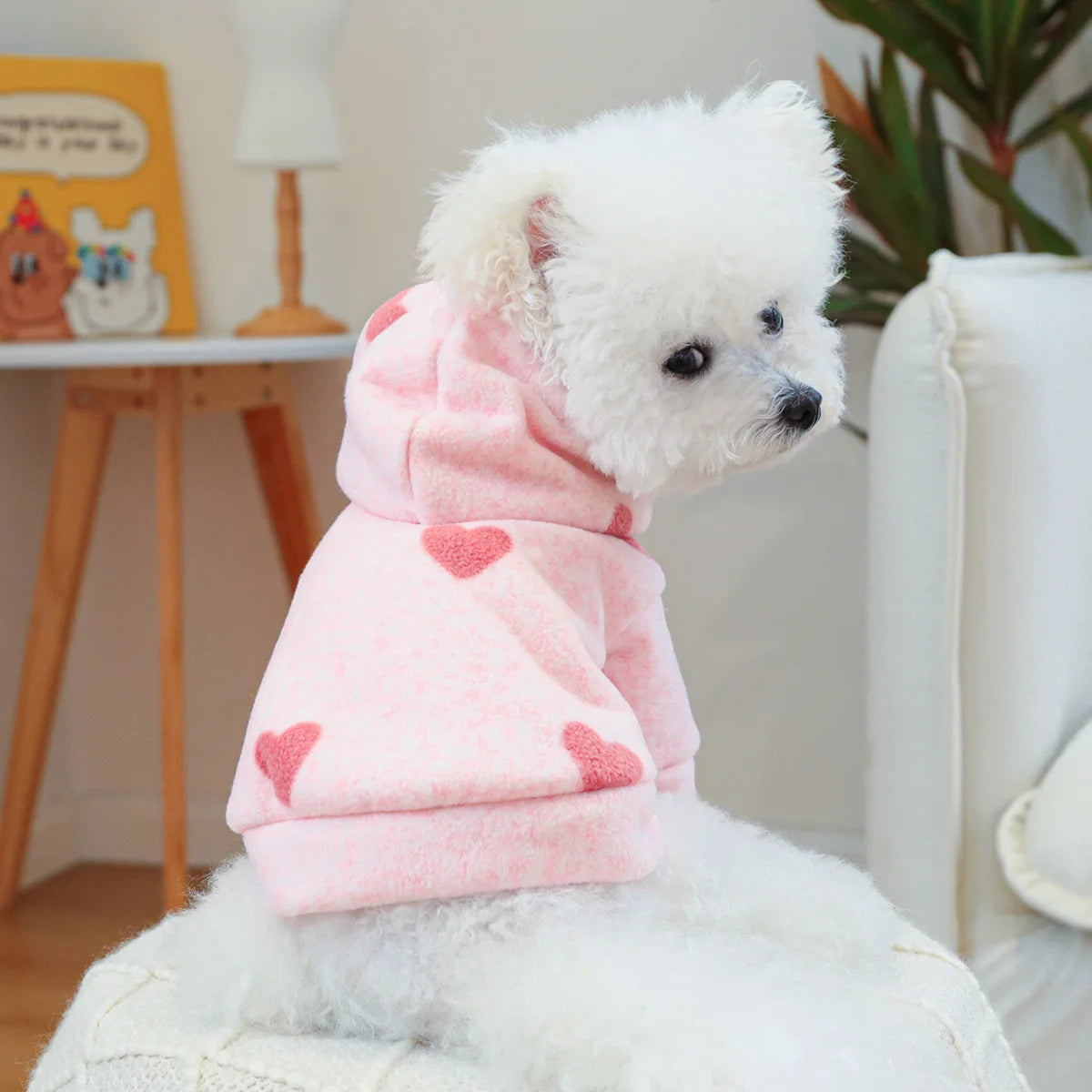Love Vibes - Pet Hooded Sweatshirt